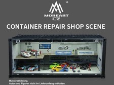Diorama - Container Repair Scene - 38,7x16x16,5 cm  - Type B - More Art 1:64