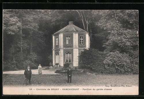Cpa ranchicourt pavillon du - cpa, ranchicourt,