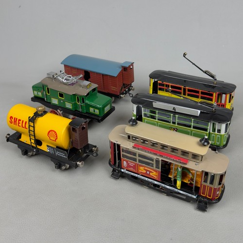 Lotto trains tramway étain - trains,