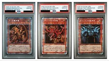 PSA 10 Cartes Yu-Gi-Oh Dieu