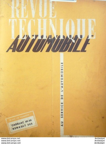Revue technique renault 505 - revue,