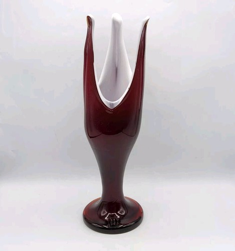 Vase verre soufflé coloré