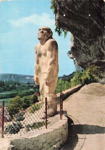 Les eyzies tayac statue - les,