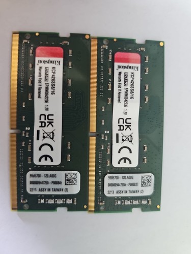 Ram 2x16gb ddr4 sodimm - 2x16gb,