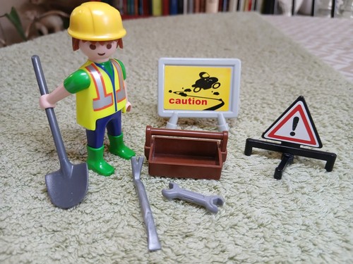 Playmobil cantonnier ou - playmobil, cantonnier,