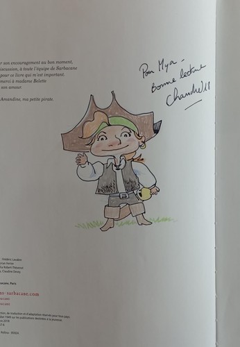 Chandre dedicace severin - dedicace,