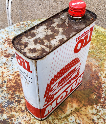 Bidon huile ancien motul motor - motul,