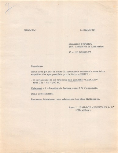 1967 baillot estivaux - baillot,