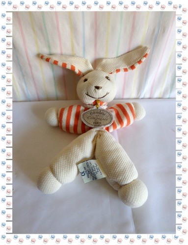 Doudou peluche chien lapin - chien,