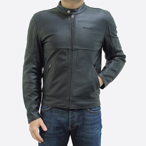 Veste cuir motoguzzi mesure - en,