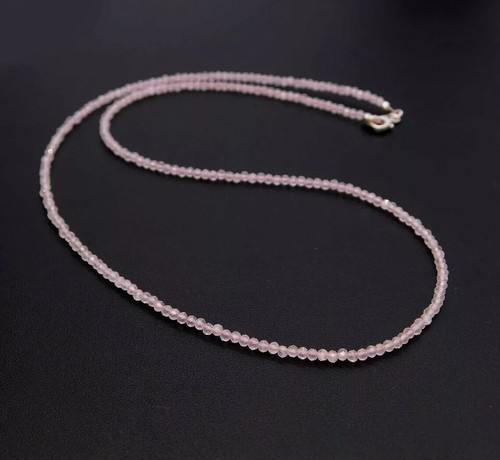 Collier perles facettes - de,