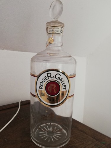 Rare ancien flacon vide roger - ancien,