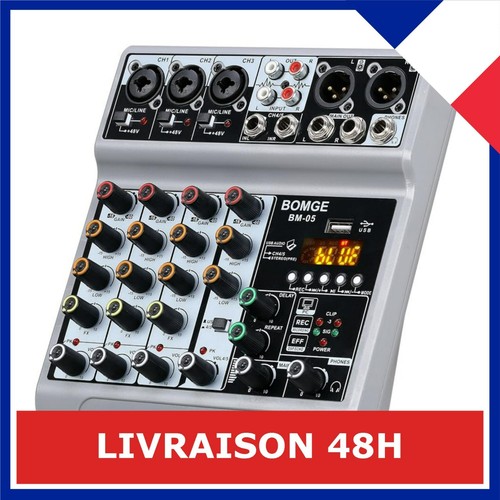 Table mixage 5 canaux - table, de