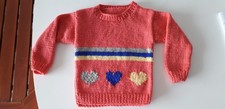Pull enfant bonnet assorti - enfant,