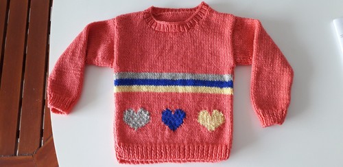 Pull enfant bonnet - bonnet, assorti