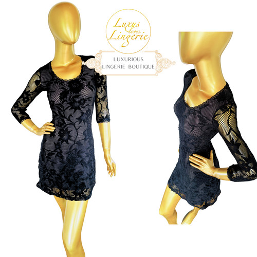 Robe dentelle par - robe, en