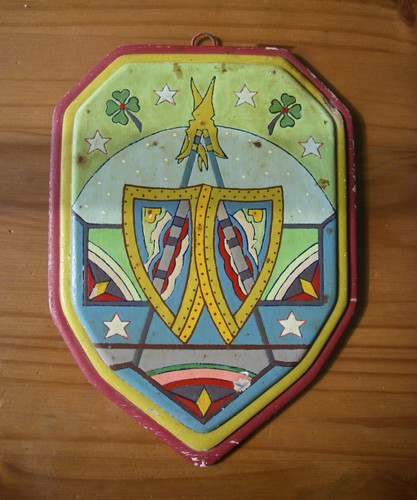 Art populaire ancien - ancien, panneau