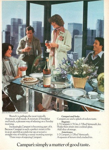 Bitter campari publicité - bitter, 1