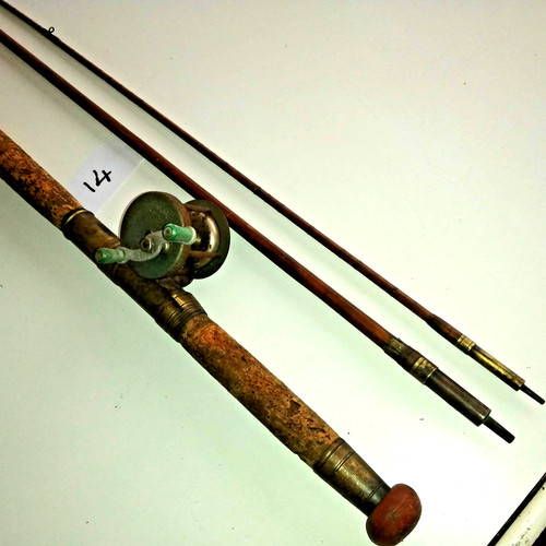 Ancienne canne pêche en - ancienne,