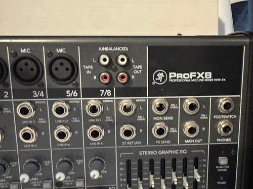 Mackie profx8 channel - profx8, 8-channel