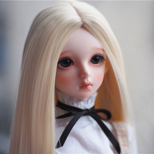 Bjd blonde long - 1/4,