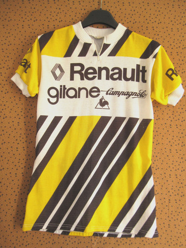 Maillot cycliste renault - maillot,