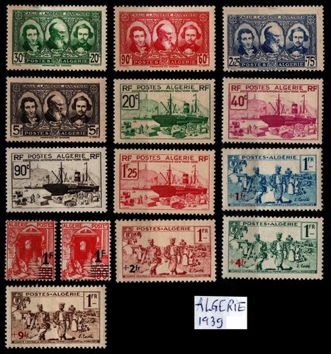 Algérie année 1939 - algÉrie, :