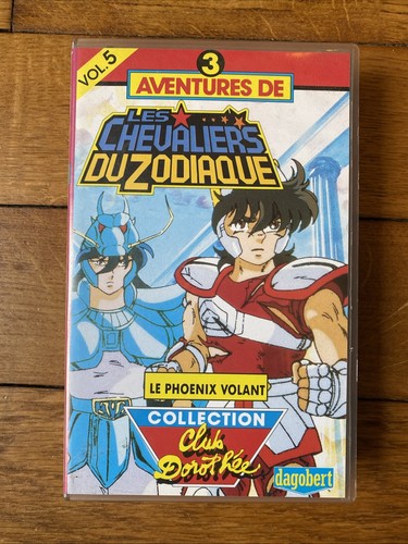 Vhs saint seiya les chevaliers - vhs,