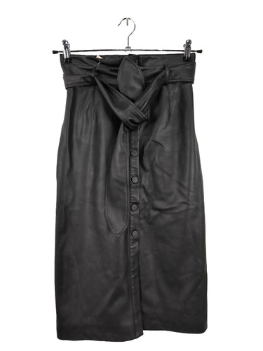 Jupe cuir synthétique - h&m, en