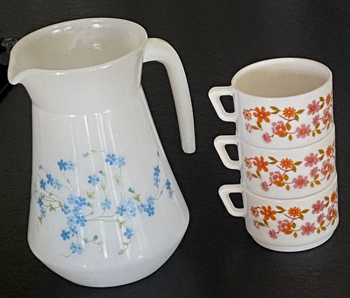 Carafe broc tasses - +,