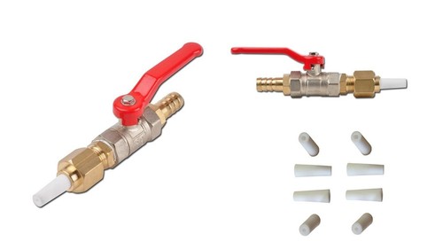 Robinet vanne porte buse - vanne, 3/8"