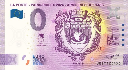 Billet souvenir france - billet, la