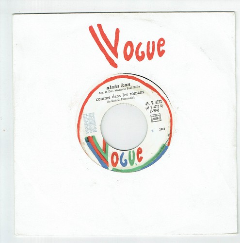 Alain kan vinyle - kan, sp