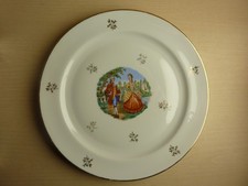 Ancienne assiette porcelaine - ancienne,