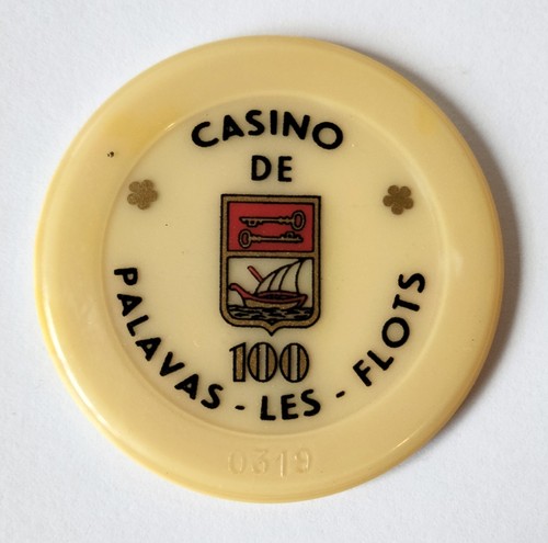 Ancien jeton 100 casino - ancien, de