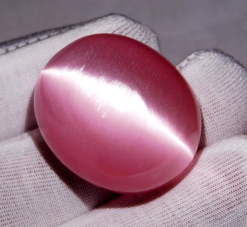Cabochon oeil chat rose - d'oeil,