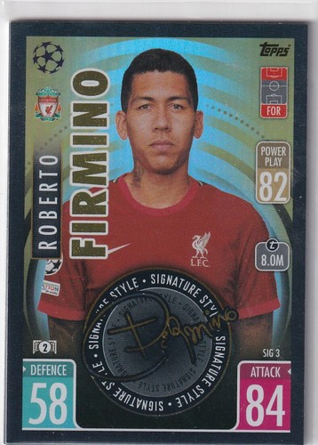 Topps match attax - attax, des