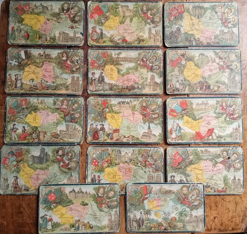 Rare lot cartons chromos - lot,