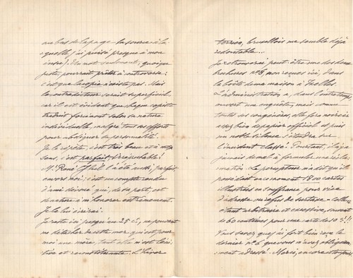 Lettres autographes du - 3,