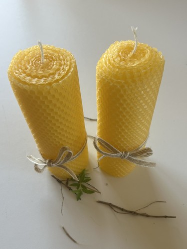Lot bougies en cire - lot,