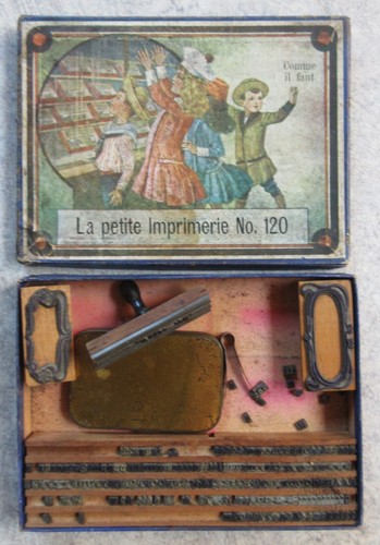 Ancienne boite jeux - boite, la