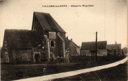 Cpa villers les - villers-les-pots,