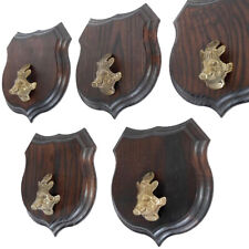 5X Écussons Sanglier AF 15CM Plaque Trophée Tête De Sanglier Couverture Petite