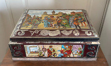 Ancienne Boîte Biscuit Métal