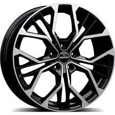 Jante alu GMP MATISSE 15" 5.5J 4x100 ET 40 73.1 BLACK DIAMOND