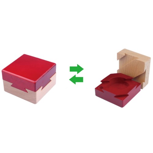 Boîte énigmes mini 3d - boîte,