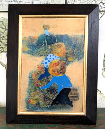 Mcm asian lacquer wall - mcm,