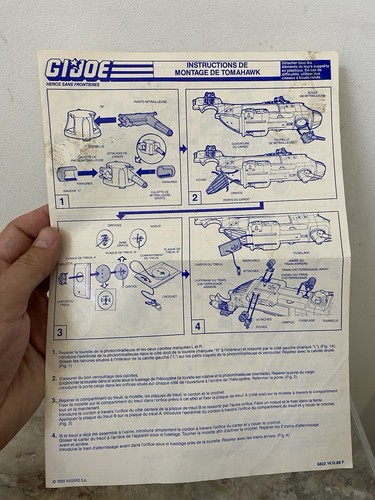 Gijoe joe vintage hasbro 88 - vintage,