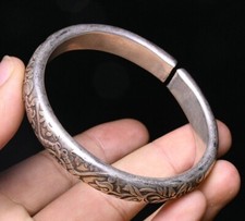 7CM Antique Old Tibet Miao