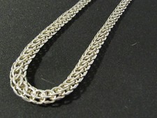 Ancien Collier Chaine en mailles ARGENT 800 - SILVER NECKLACE